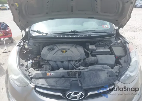 2013 Hyundai Elantra Limited from USA, damaged, VIN 5NPDH4AE6DH452457